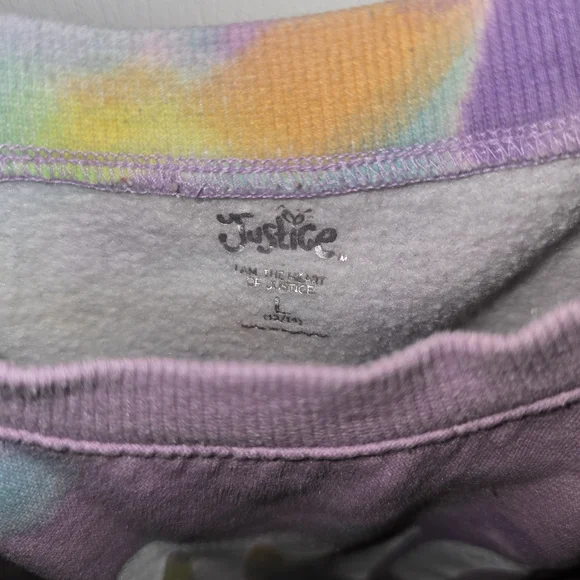 Justice Tie-Dye Sweatshirt - Picture 3 of 3